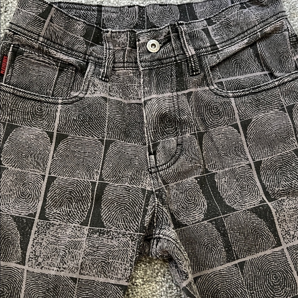 NWOT Pleasures Trace Denim Pant 'Black' - Picture 3 of 7